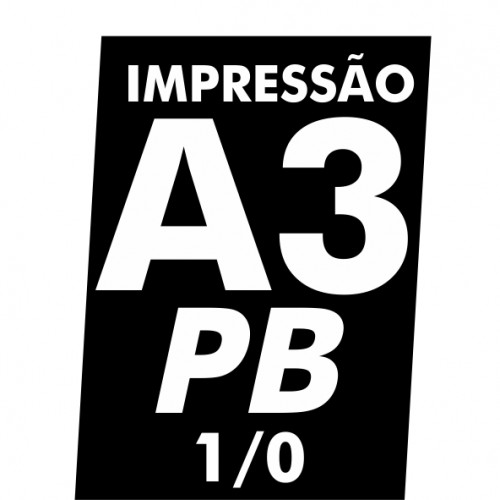 Cartaz A3 - 1/0