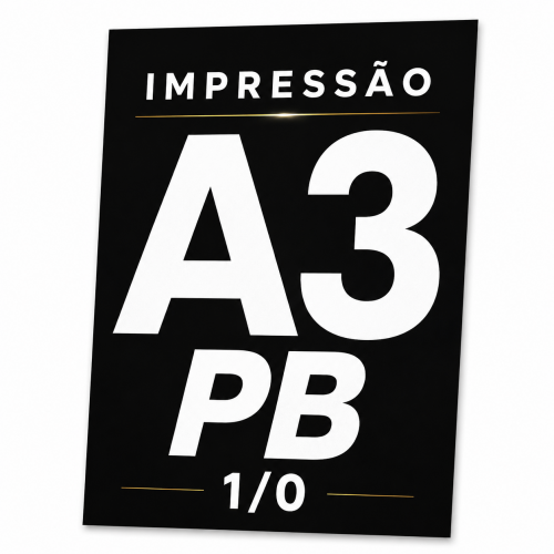Cartaz A3 - 1/0