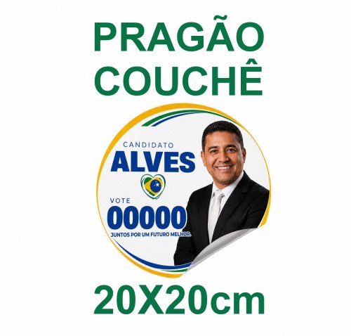 Pragão 20x20cm - Eleição 