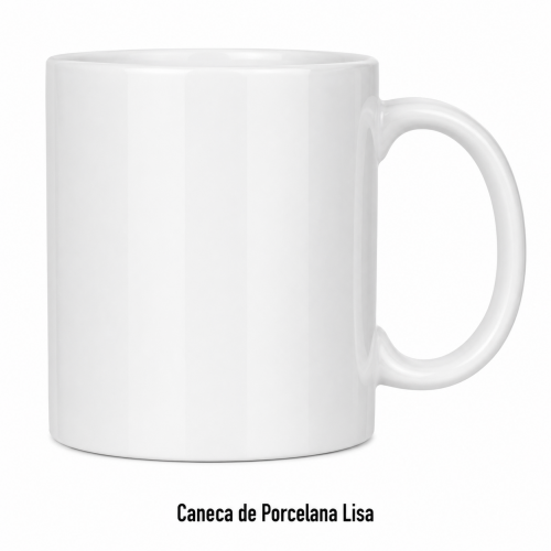 Caneca De Porcelana Lisa AAA