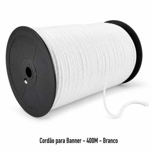 Cordão Para Banner - 400M BRANCO