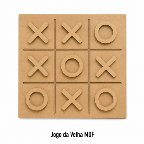 Jogo da Velha MDF