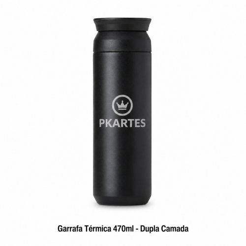 Garrafa Térmica 470ml - Dupla Camada