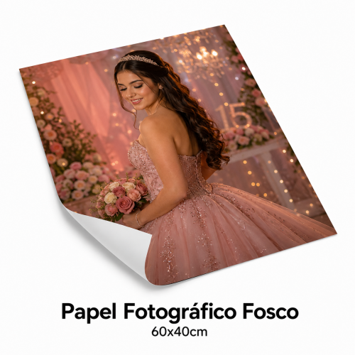 Papel Fotográfico Fosco - 60x40cm