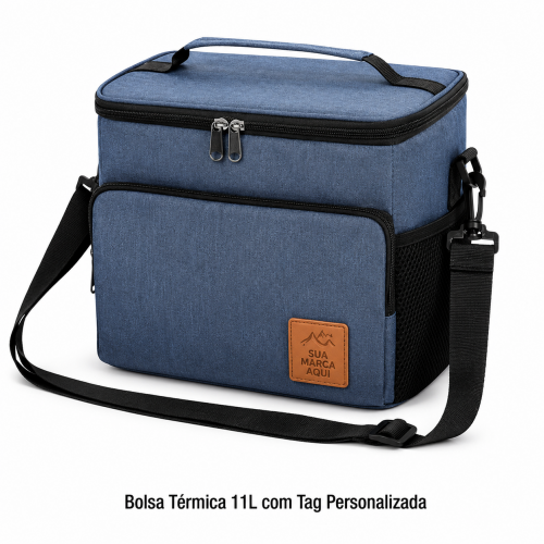 Bolsa Térmica 11l Com Tag Personalizada