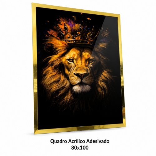 Quadro Acrílico 80x100 - Adesivado