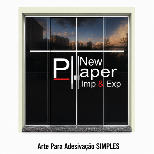 Arte Para Adesivação SIMPLES