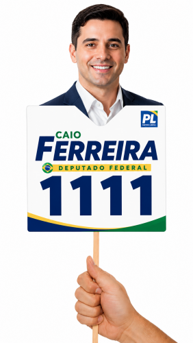 Totem 50x70cm Pirulito - Eleição 