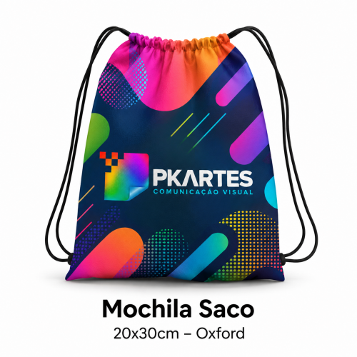 Mochila Saco - 20x30cm - Oxford 