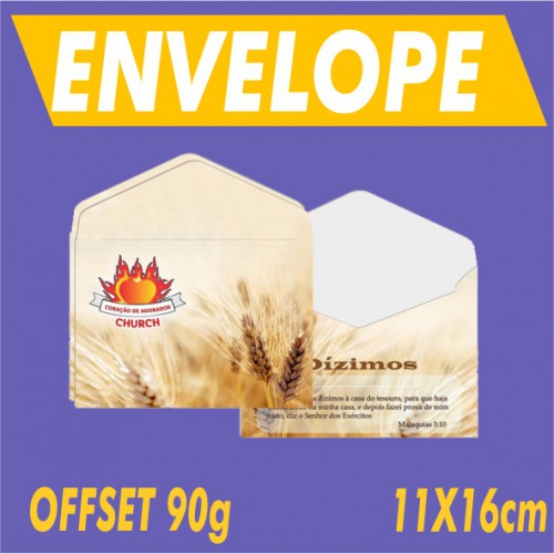 Envelope 11x16cm - Offset 90g