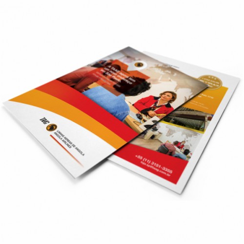 Panfleto - Couchê - 150gr - 15x21 - 4/4