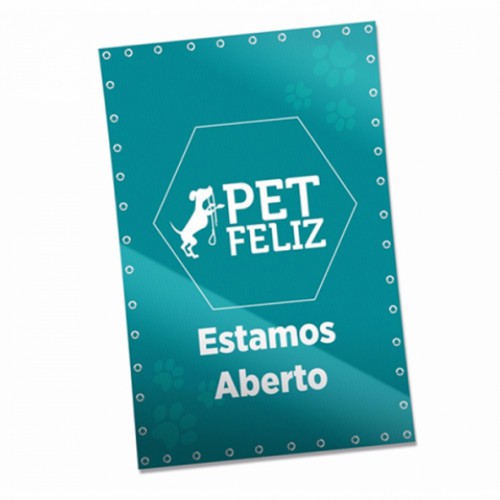 Lona - Frontlight - Com Ilhós - 440g - Brilho