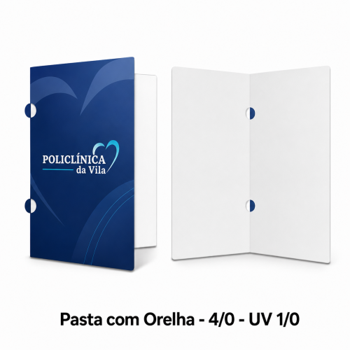 Pasta com Orelha - 4/0 - UV 1/0