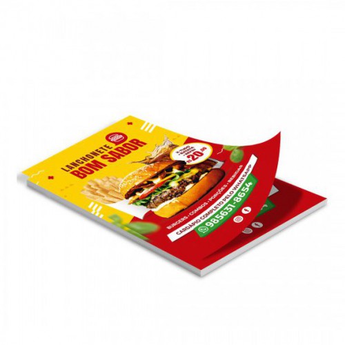 Panfleto - Couchê - 80gr - 10x14 - 4/0 
