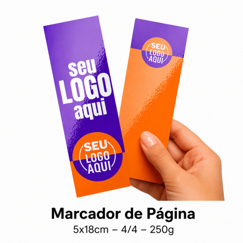 Marcador de Página 5x18cm - 4/4 - 250g