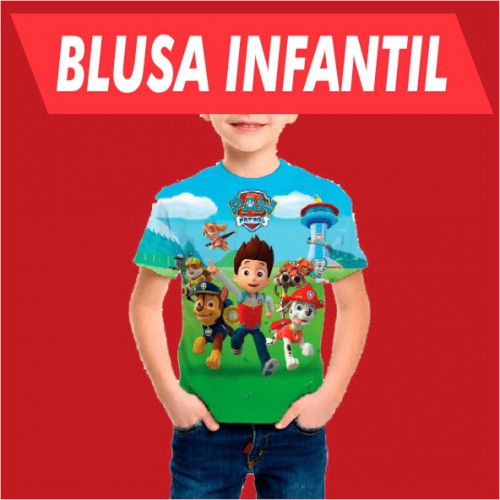 Blusa com Manga Infantil 