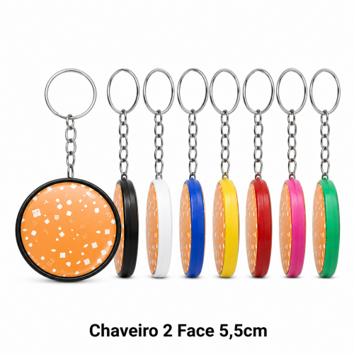 Chaveiro 2 Face 5,5cm