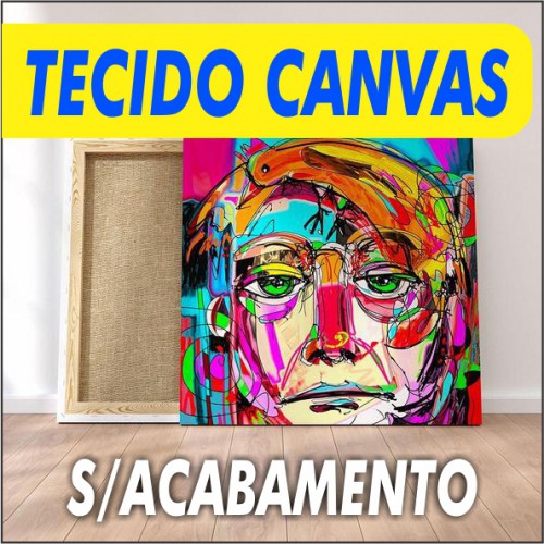 Lona Canvas sem acabamento