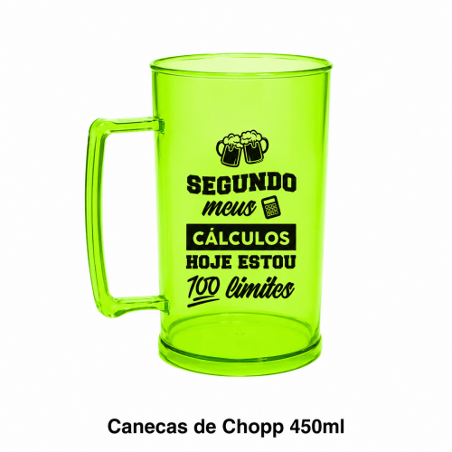 Canecas de Chopp 450ml