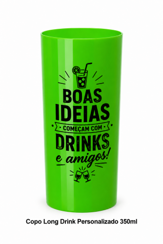 Copo Long Drink Personalizado 350ml