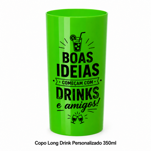 Copo Long Drink Personalizado 350ml