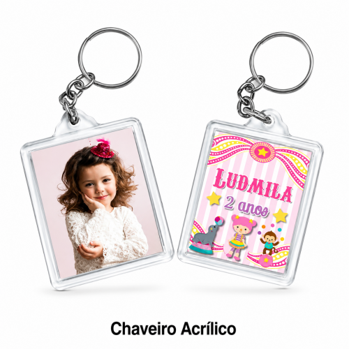 Chaveiro Acrílico 