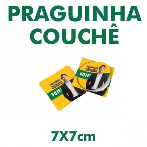 Praguinha 7x7cm - Eleição  