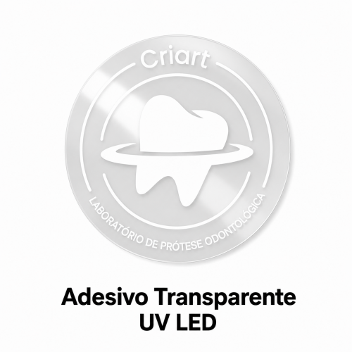 Adesivo Transparente - UV LED