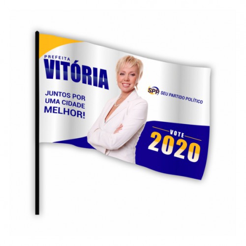 Bandeira Flag Eleição - 1,45x0,95cm 