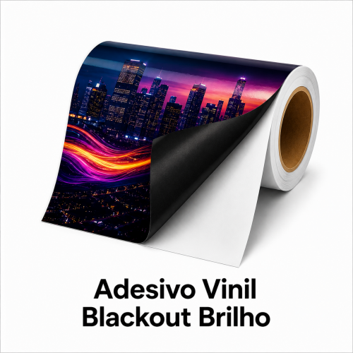 Adesivo Vinil Blackout Brilho