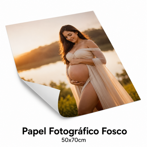 Papel Fotográfico Fosco - 50x70cm