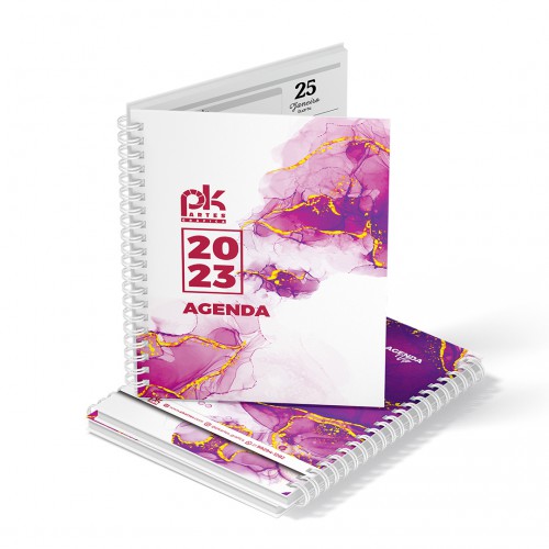 Agenda Capa Dura - 2023 - A5 - 196 Pág.