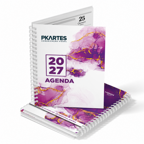Agenda Capa Dura - 2027 - A5 - 196 Pág.