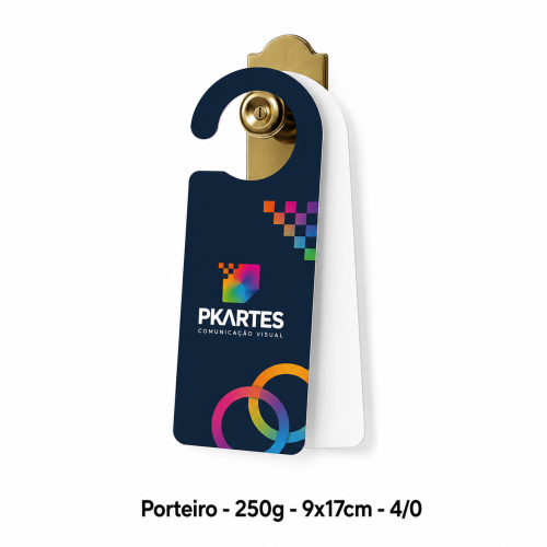 Porteiro - 250g - 9x17cm - 4/0