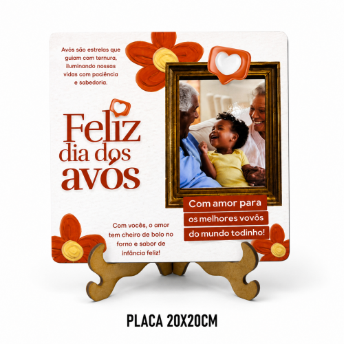 Photo Placa 20x20