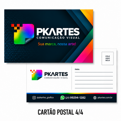 Cartão Postal 20x18 cm - 4/4