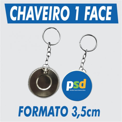Chaveiro 1 Face 3,5cm