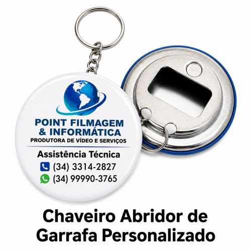 Chaveiro Abridor de Garrafas 