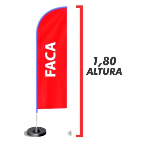 Wind Banner Mini - Faca 