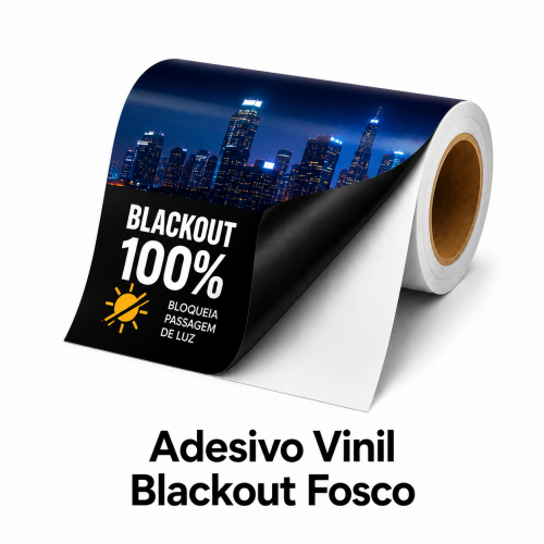 Adesivo Vinil Blackout Fosco