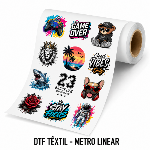 DTF Têxtil - Metro Linear