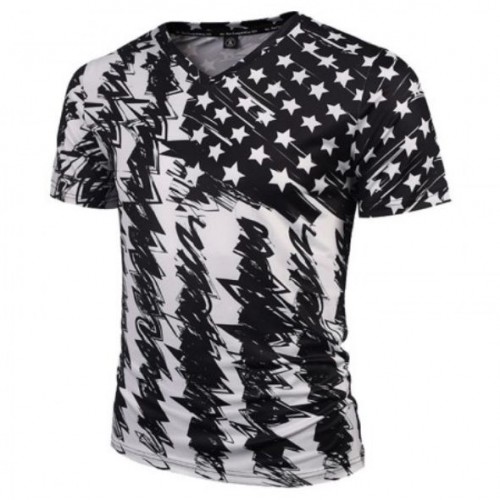 Blusa com Manga Adulto Gola V