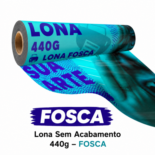 Lona Sem Acabamento 440g FOSCA